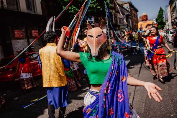 Maypole Dancing