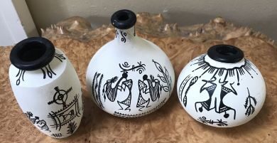 Upcycled Warli Vase Workshop
