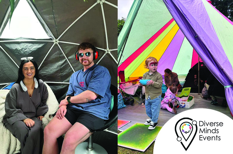 The Sensory Rainbow Bell Tent